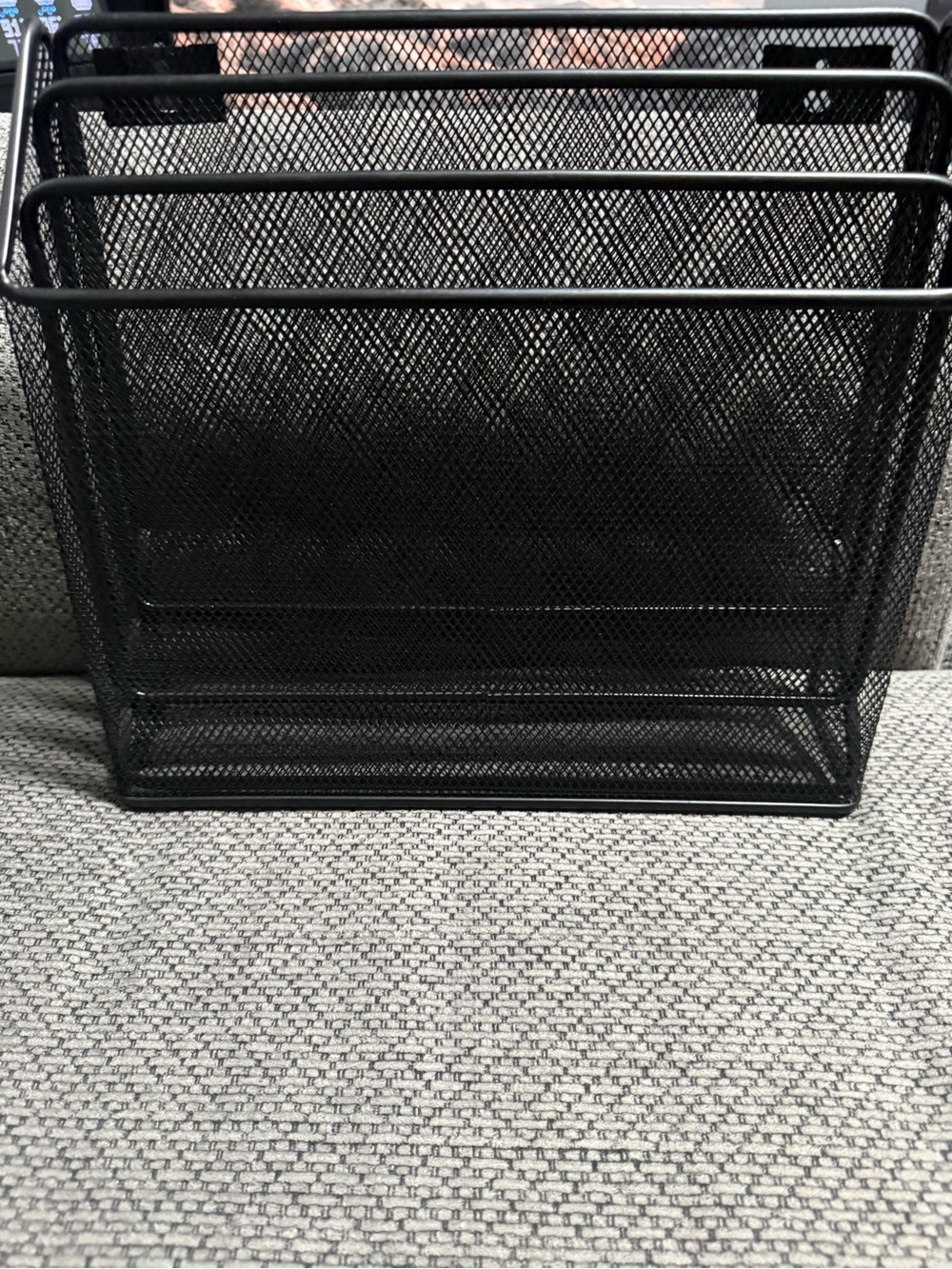 Metal Mesh Desk Organizer